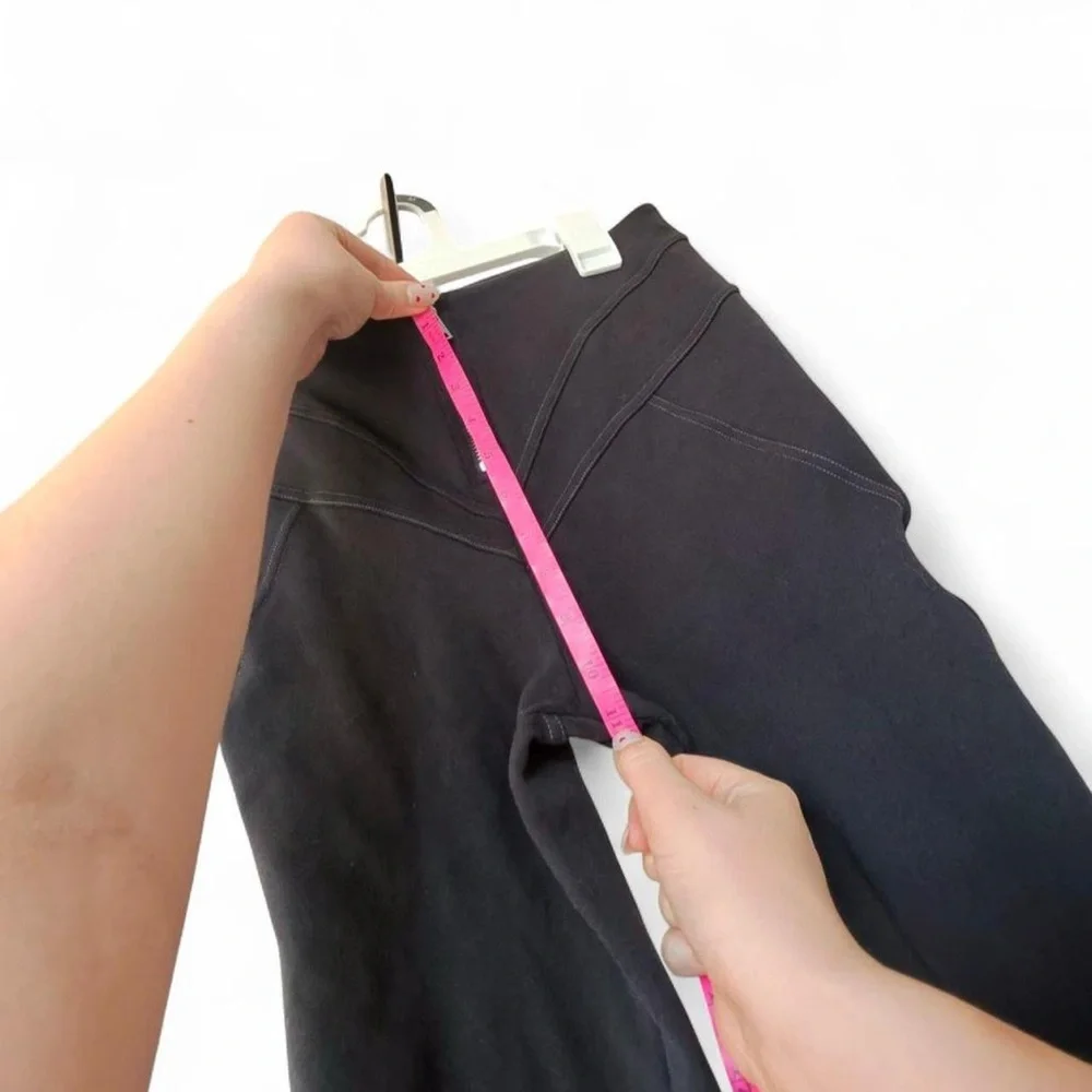 Alo Yoga Lounge Leggings - Front Zip - black - M